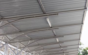 installing Bustard Green metal roofing